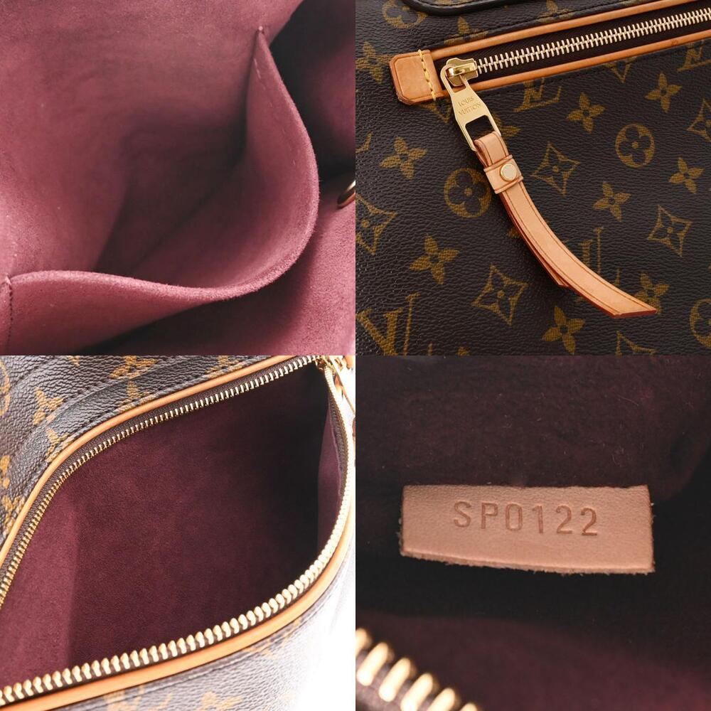 Louis Vuitton Brown Purple Handbag Bordeaux Canvas Olympe Monogram - Picture 11 of 11